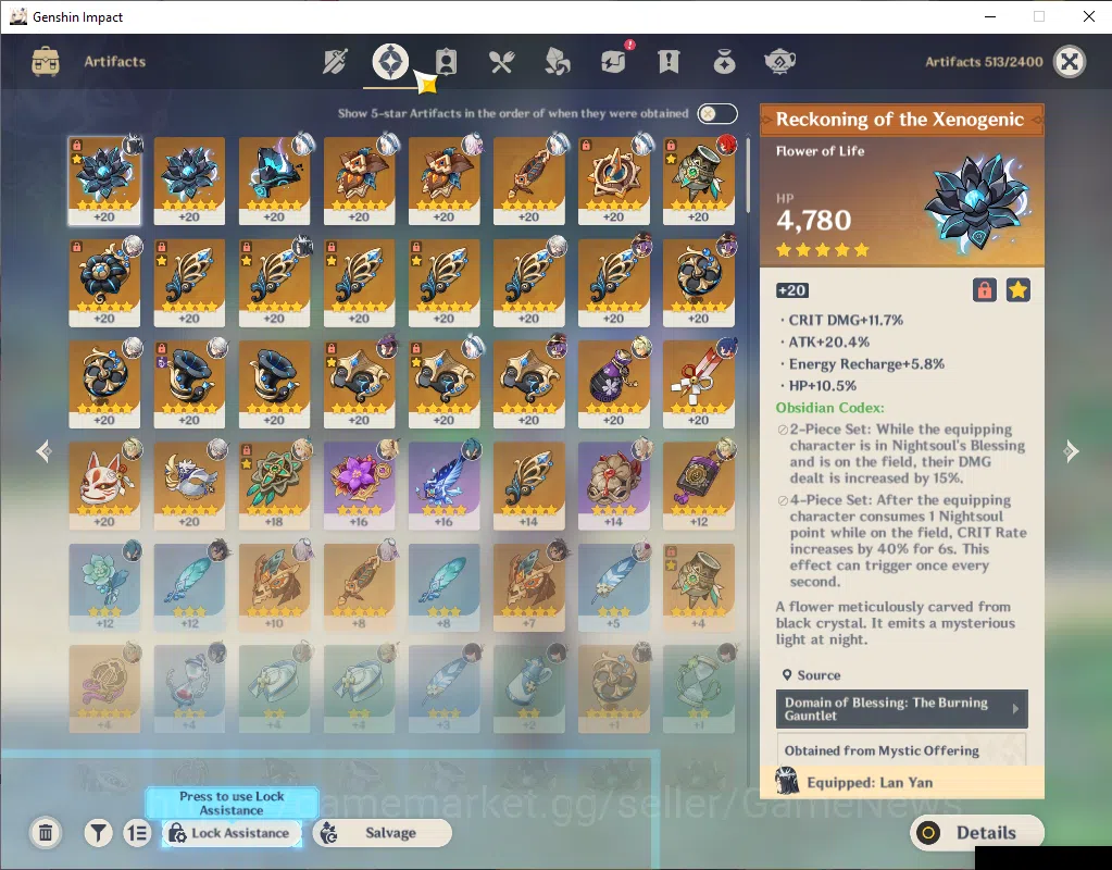 Genshin Impact Accounts ASIA|AR 55|3 Limited+1(*5Wep)|Arlecchino,Mualani,C image 10