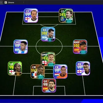 eFootball Accounts Legends & Iconic Players Mobile |PW 3065|Bigtime Desailly|Epic Gerrard,Shevchenko|Showtime