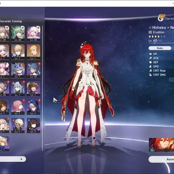 Honkai Star Rail Accounts Others Asia|TL 50|6 Limited|(Himeko Nova,Gilgamesh)+Sign Huohuo,Yunli,FuXuan,Silver Wolf|Female