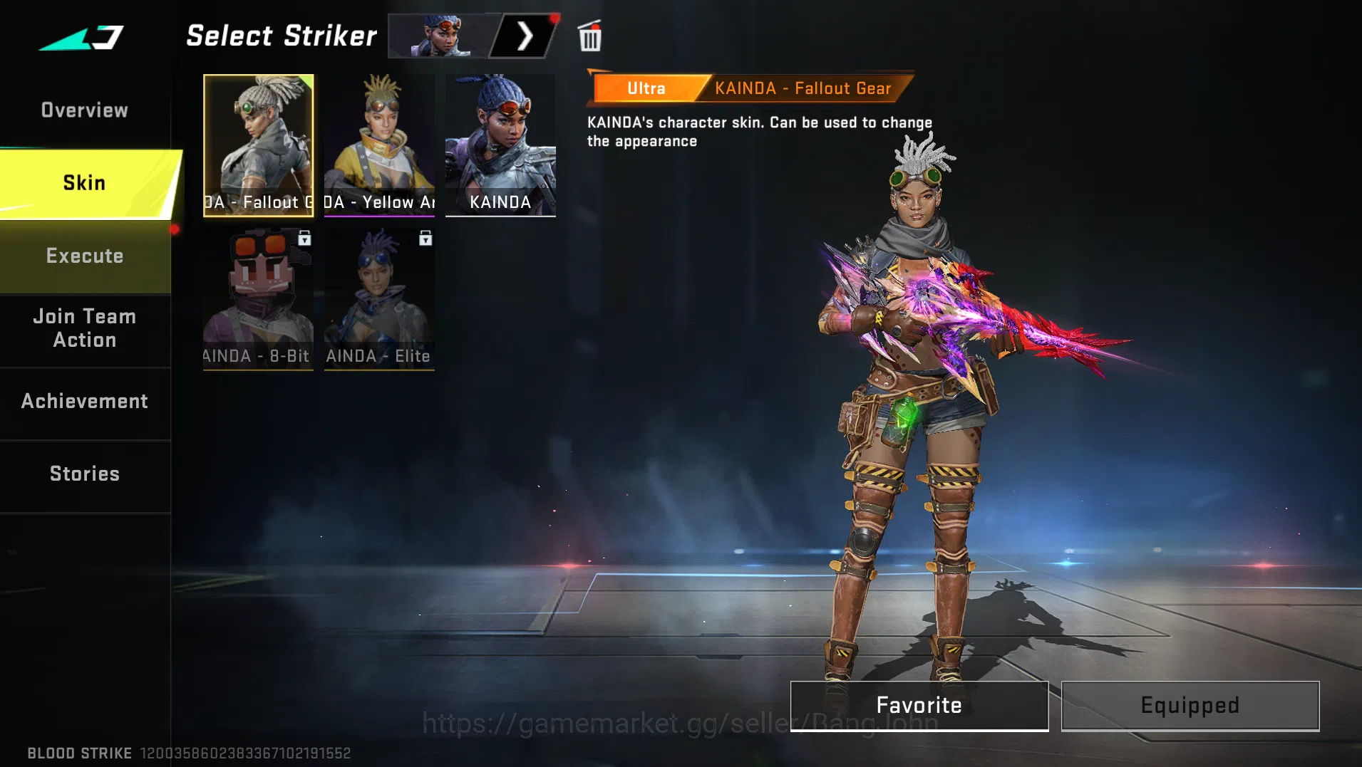 Blood Strike Accounts Asia|Eternal Zero| Evo Galil Eternal M4, KAG, M700 image 10