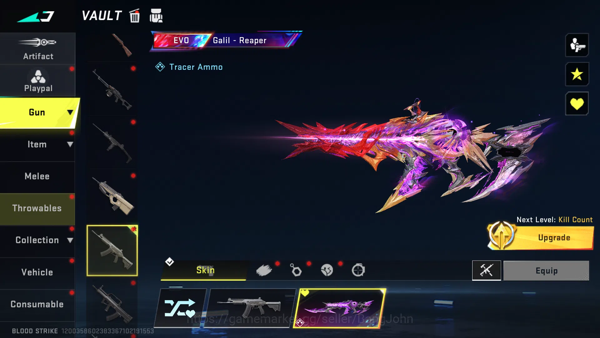 Blood Strike Accounts Asia|Eternal Zero| Evo Galil Eternal M4, KAG, M700 image 2