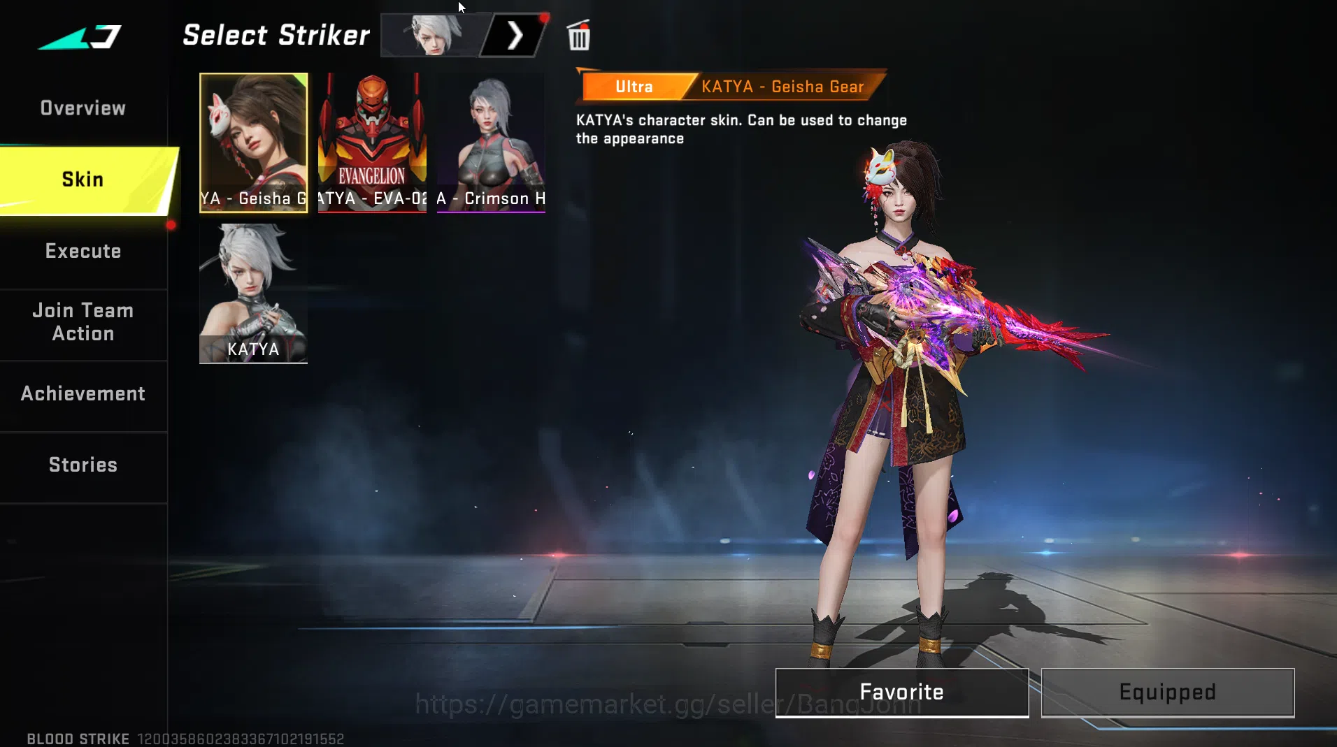 Blood Strike Accounts Asia|Eternal Zero| Evo Galil Eternal M4, KAG, M700 image 9