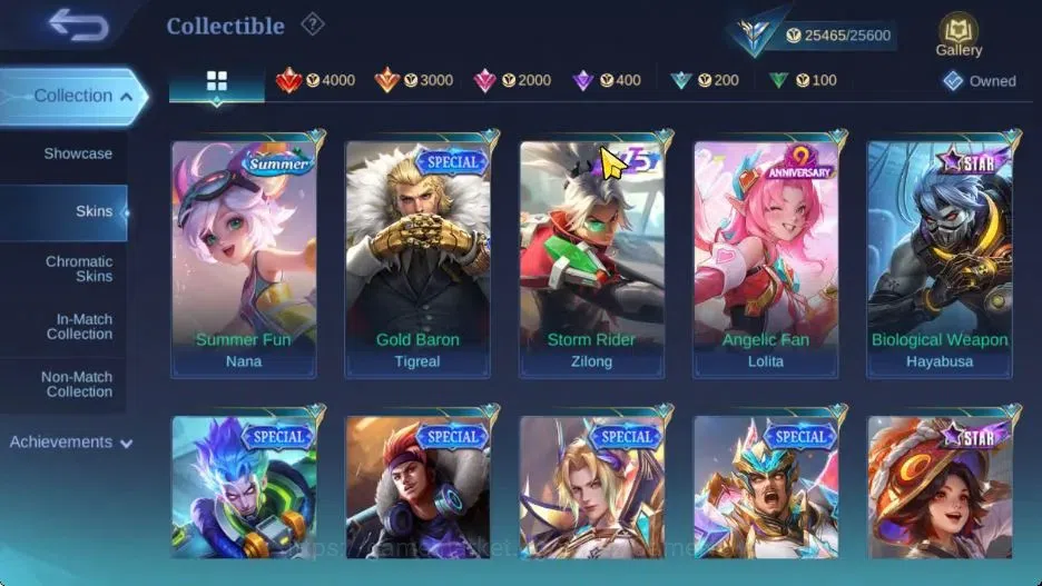 Mobile Legends: Bang Bang Accounts Hero 83|Skin 128|Pace Fanny,SpongB Cyc,SABER Layla image 11