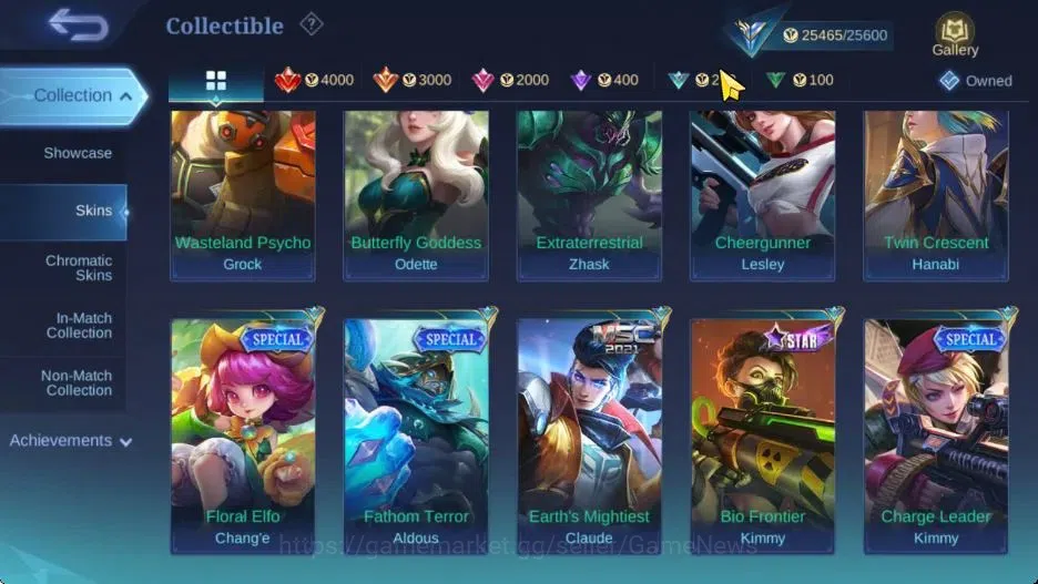 Mobile Legends: Bang Bang Accounts Hero 83|Skin 128|Pace Fanny,SpongB Cyc,SABER Layla image 13