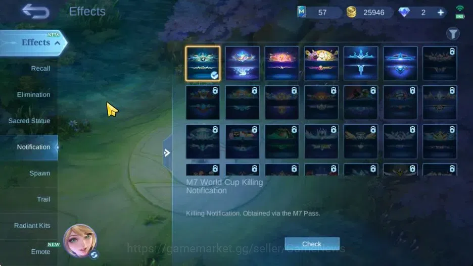 Mobile Legends: Bang Bang Accounts Hero 83|Skin 128|Pace Fanny,SpongB Cyc,SABER Layla image 18