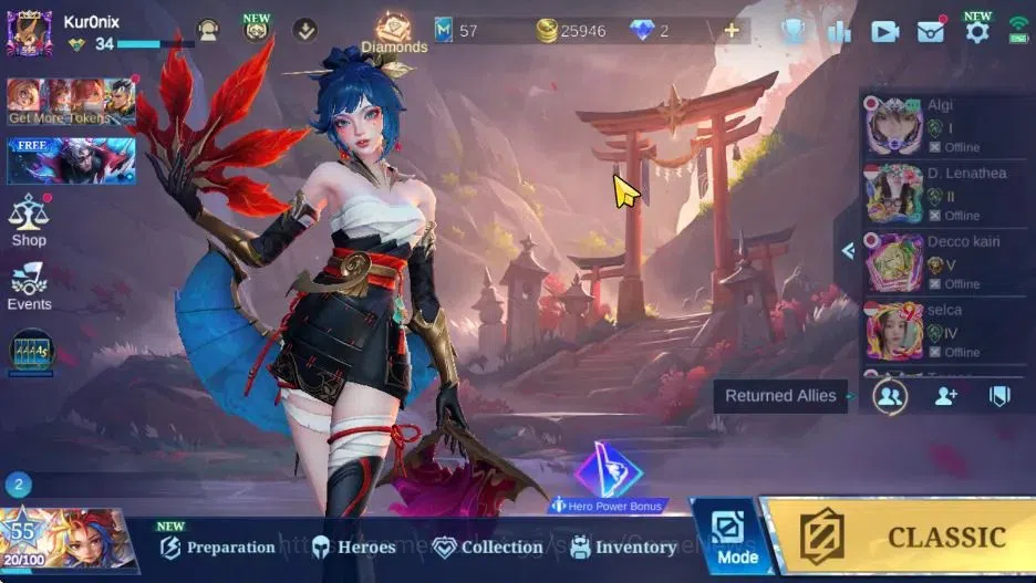 Mobile Legends: Bang Bang Accounts Hero 83|Skin 128|Pace Fanny,SpongB Cyc,SABER Layla image 2