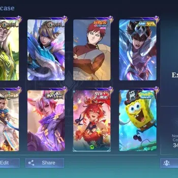 Mobile Legends: Bang Bang Others Hero 83|Skin 128|Pace Fanny,SpongB Cyc,SABER Layla image 1