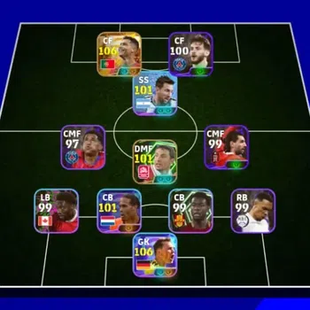 eFootball Accounts Legends & Iconic Players Android|Big Time Cristiano Ronaldo 23 Jun 26|Show Time Manuel Never,L Messi|Epic