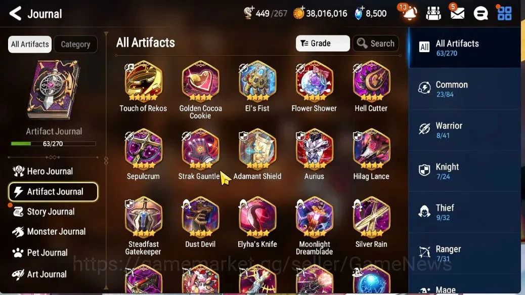 Epic Seven Accounts Limited Hero GLOBAL Unverif|New Era|6 ML(Salome,NM Luna,ABS Yufine,Belian)+Setsuka,TA Coli,Etc|PoH 10