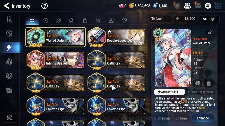Epic Seven Accounts GLOBAL UnVerif|New Era|2 ML(Rhiana&Luciel,LCrescen image 14