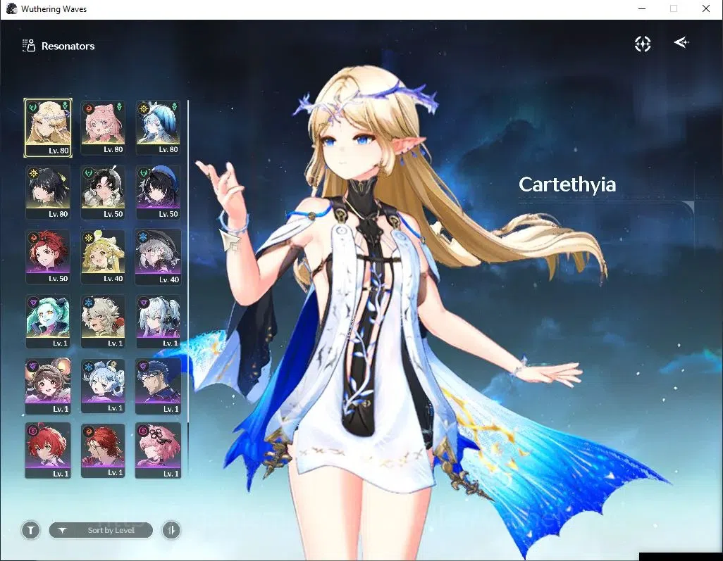 Wuthering Waves Accounts Others SEA|UL 56|3 Limited+3 Standard|(Cartethyia R3,Shorekeeper)+Sign, Rebecca,Encore Etc|MC 2