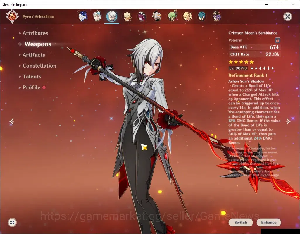 Genshin Impact Accounts ASIA|AR 60|38936 Primo|PremTeam [Nefer,Neuvil]+Sig image 9