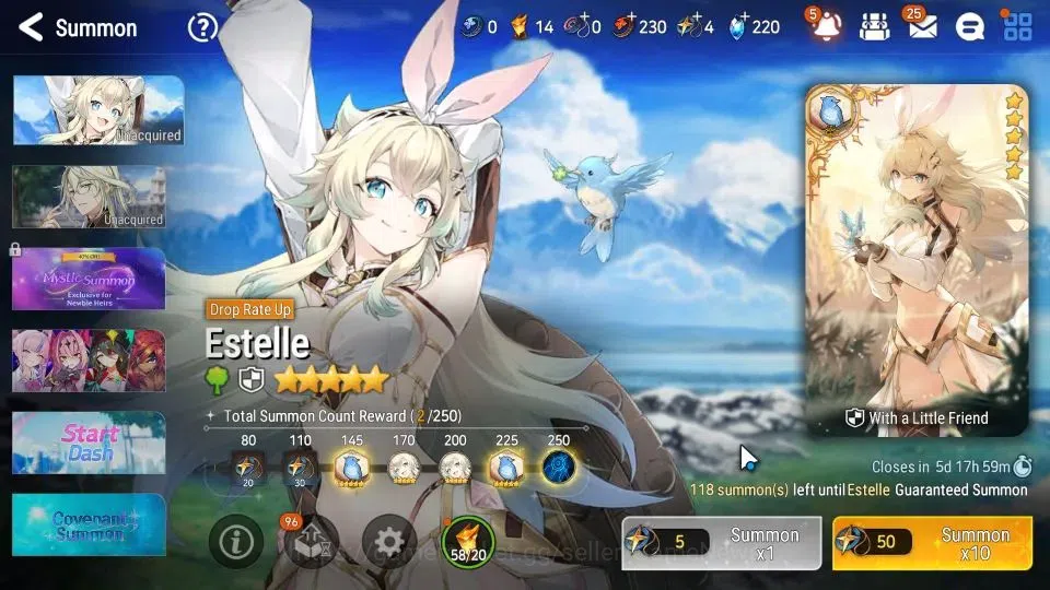 Epic Seven Accounts GLOBAL|UnVerif|5 ML(NM Luna,LW Peira,Belian,DB Sen image 20