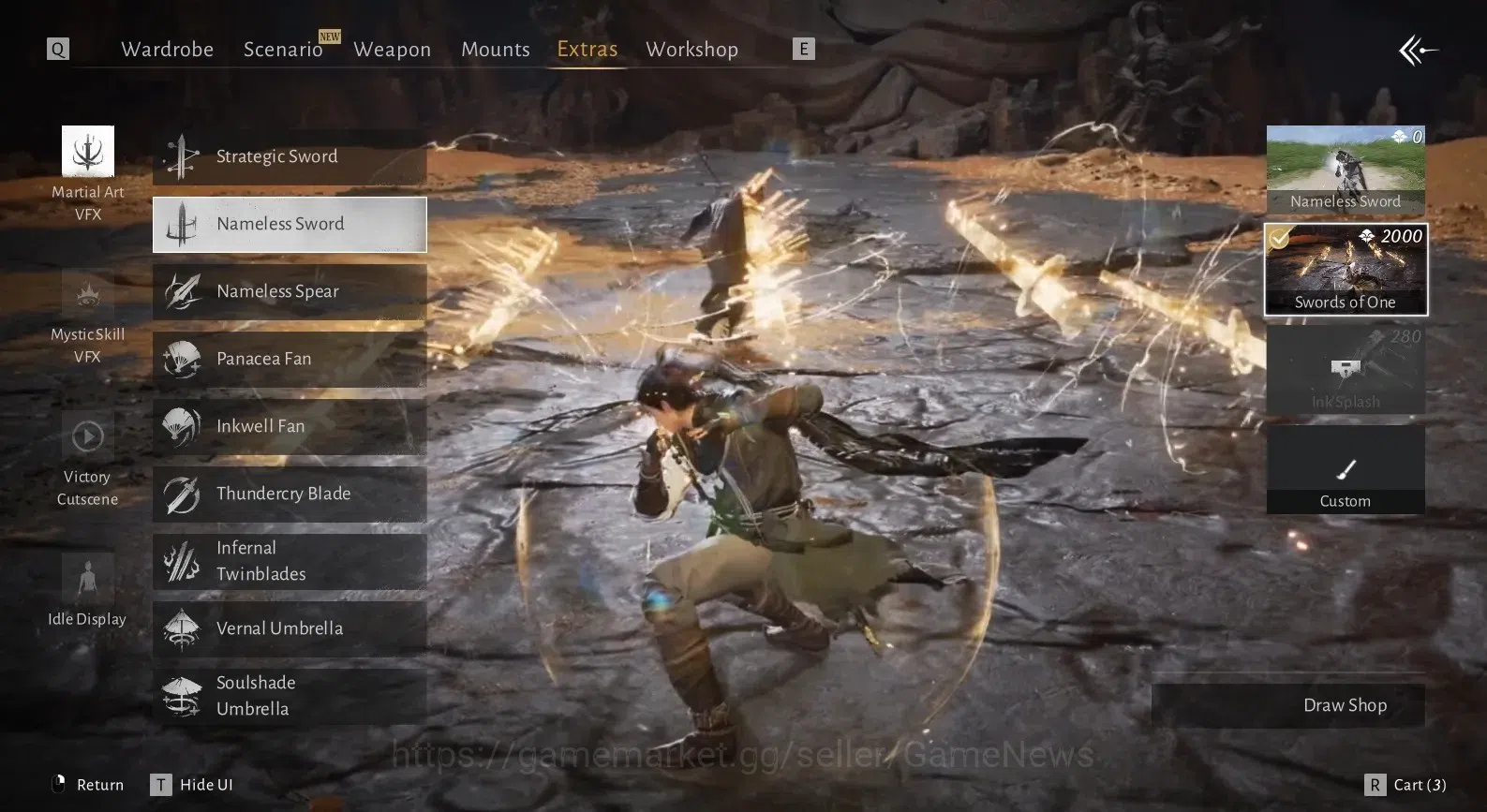 Where Winds Meet Accounts Global|Lv95|GS 31K|2HC UNUSED|Luminous Drift,Swords of 4