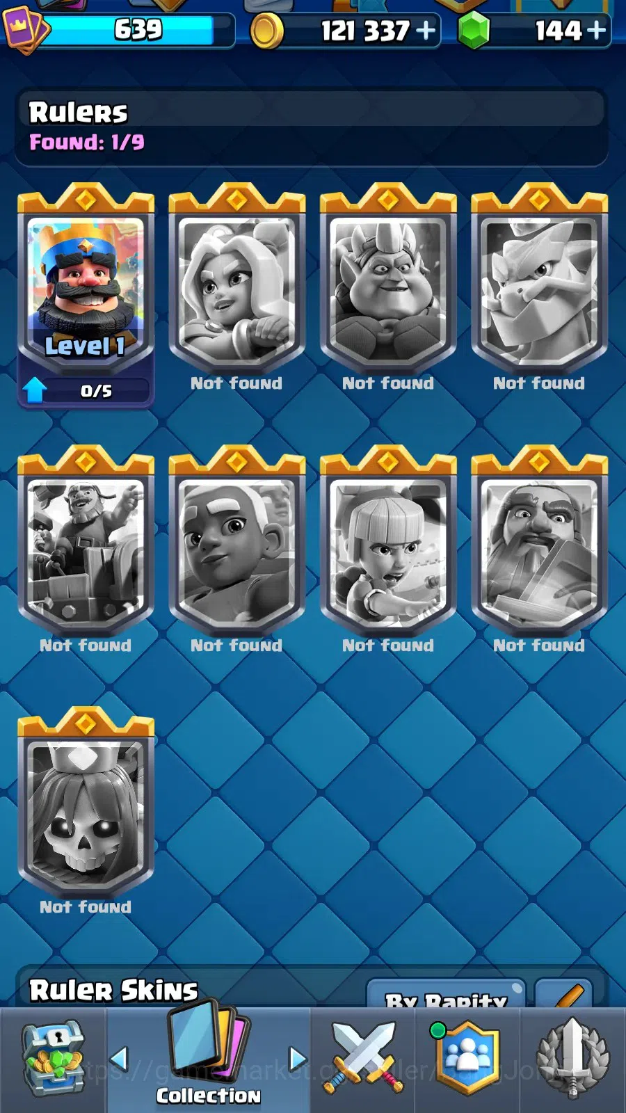 Clash Royale Accounts Mobile |KTL 11|Trophy 5044|Card 74|8 Hero|6 Evo|Lv image 13