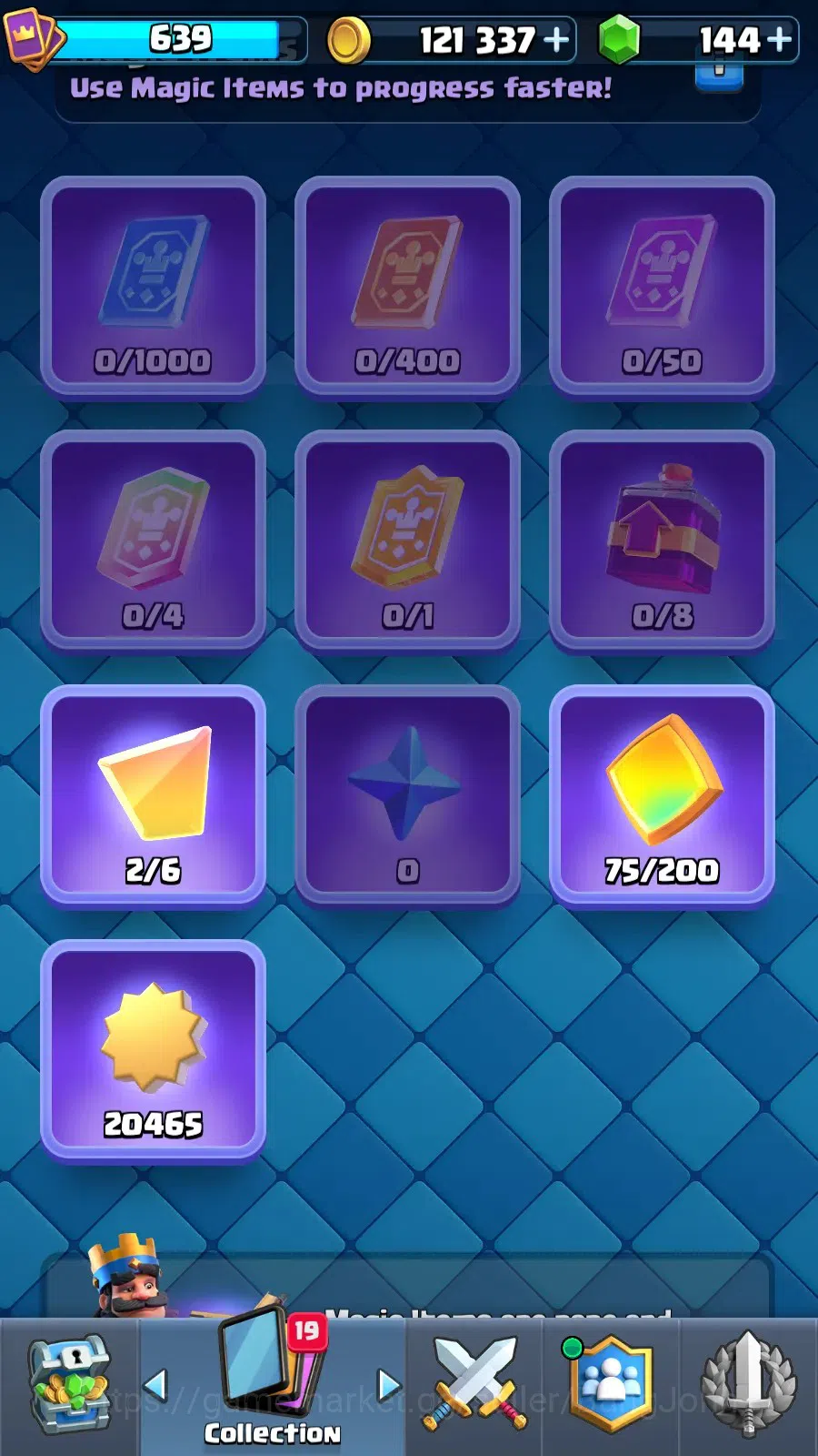 Clash Royale Accounts Mobile |KTL 11|Trophy 5044|Card 74|8 Hero|6 Evo|Lv image 17
