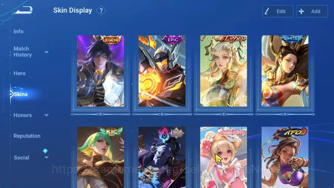 Honor of Kings Accounts Hero107 Skin96|Legend(Li Xin),Epic(LuBu),Lny24(DaQ image 3