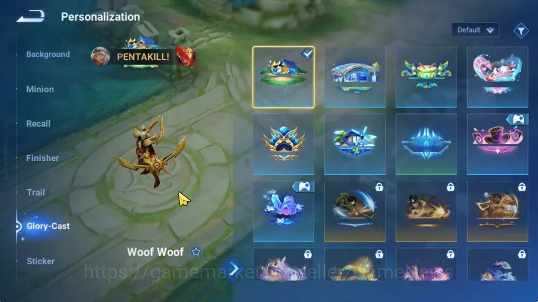 Honor of Kings Accounts Hero107 Skin96|Legend(Li Xin),Epic(LuBu),Lny24(DaQ image 9