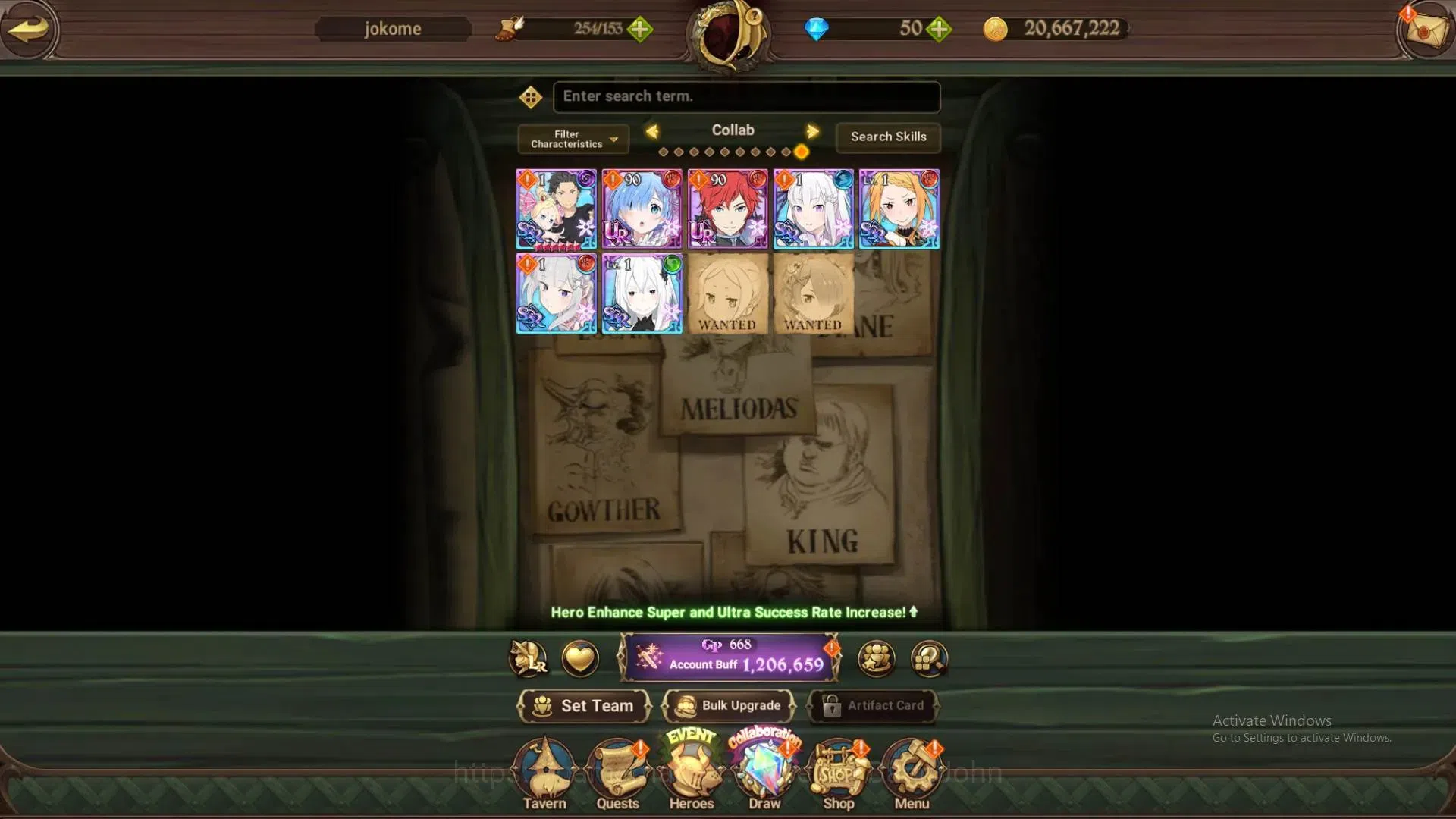 The Seven Deadly Sins: Grand Cross Accounts Endgame GLOBAL|1,2mCC|1LR + 4UR 4