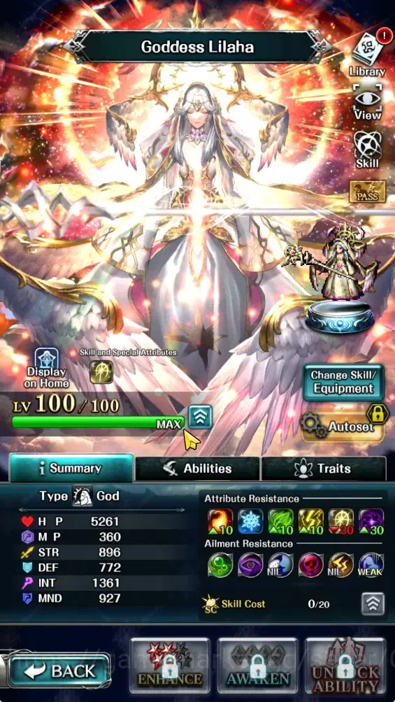 Last Cloudia Accounts GLOBAL|Rank 7|Collab Brave Frontier (Fire God Varg image 2