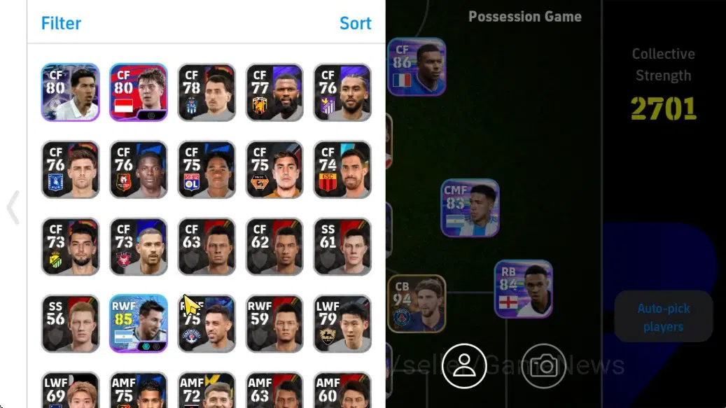 eFootball Accounts Android|Epic Pepe,Showtime Nico Paz,Nico Reilly,Li image 2