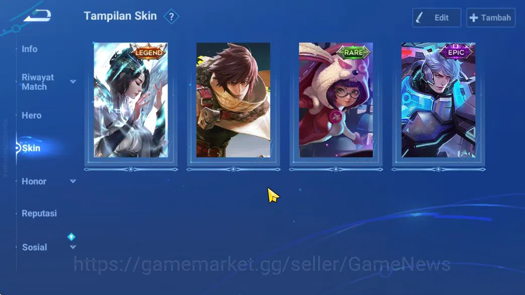 Honor of Kings Smurf Hero 18 Skin 4|Fresh Starter| (Consort Yu Legend)  image 1