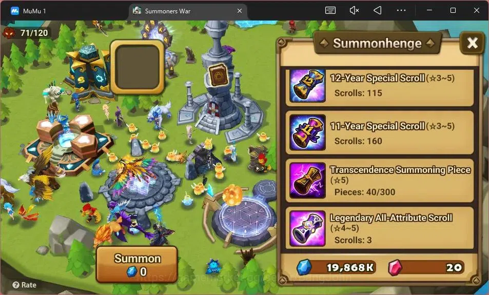 Summoners War: Sky Arena Accounts GLOBAL | NB 5 TESHAR,Starter Gacha 115 12Y+160 11Y image 3