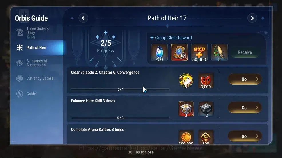 Epic Seven Accounts GLOBAL UnVerif|3 ML(Monarch Sword Iseria,LH Cermia image 4