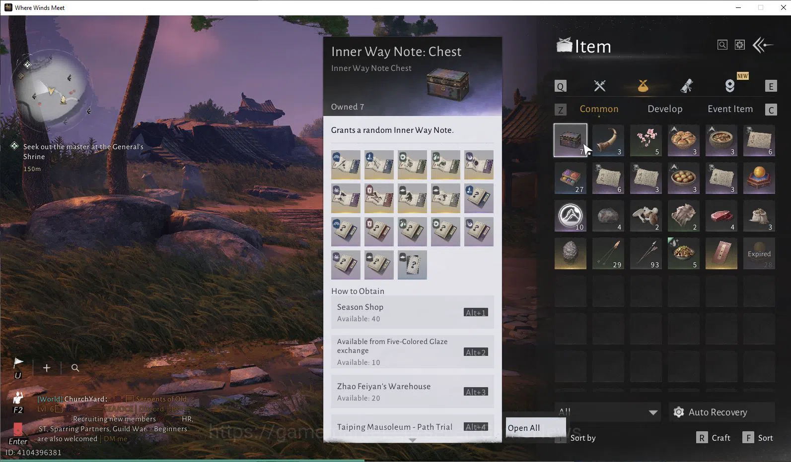 Where Winds Meet Accounts GLOBAL Lv5| Fresh Starter 1 Set Skin Lagend Elegy  image 11