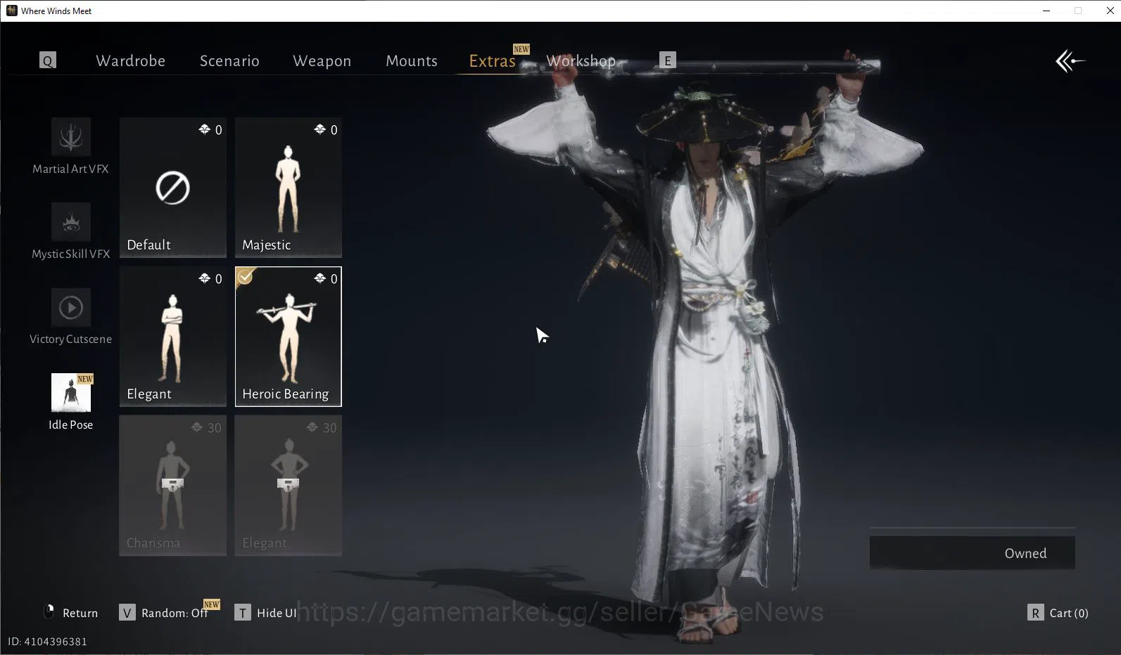 Where Winds Meet Accounts GLOBAL Lv5| Fresh Starter 1 Set Skin Lagend Elegy  image 9