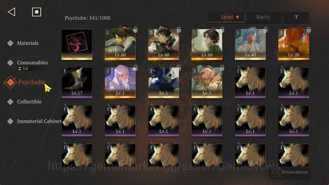 Reverse: 1999 Accounts GLOBAL|Lv54|14(*6Crew)(3Limit)|(LiangYueP5,JiuNian image 9