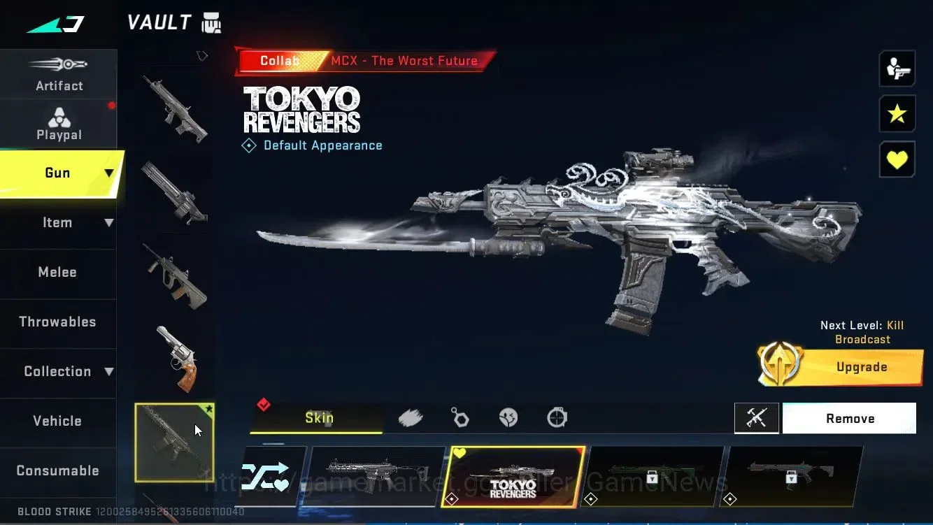 Blood Strike Accounts ASIA|Collab TOKREV[MCX-Worst Future]|ULTRA AUG-Apo image 6
