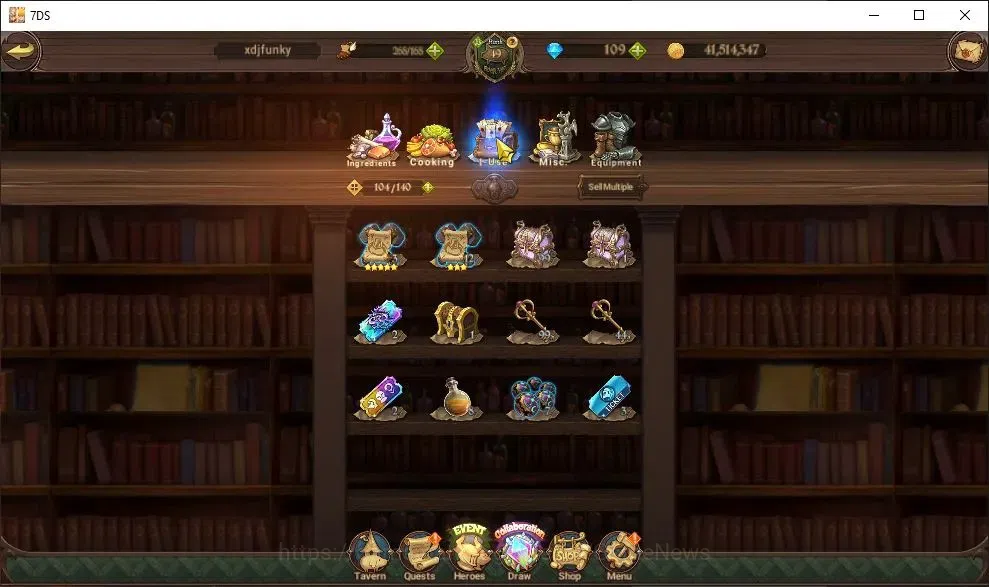 The Seven Deadly Sins: Grand Cross Accounts Global|2M CC|87 LS+109 DM|3 LR+6 UR+Gachiakuta|Bur image 16
