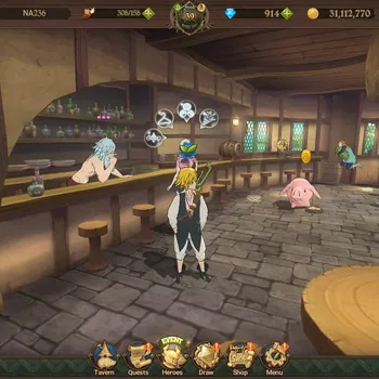 The Seven Deadly Sins: Grand Cross Accounts Endgame GLOBAL|890K CC|DM 914|UR meta Salos & DKM,etc|Detail Check SS|7DS364B