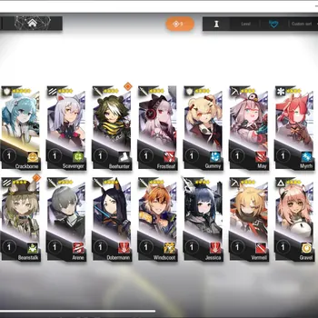 Arknights Accounts Starter Global|Starter Lv 2|34 Operator|1 Limited Exiusai the New Covenant|840 Oru|1 Top Selector