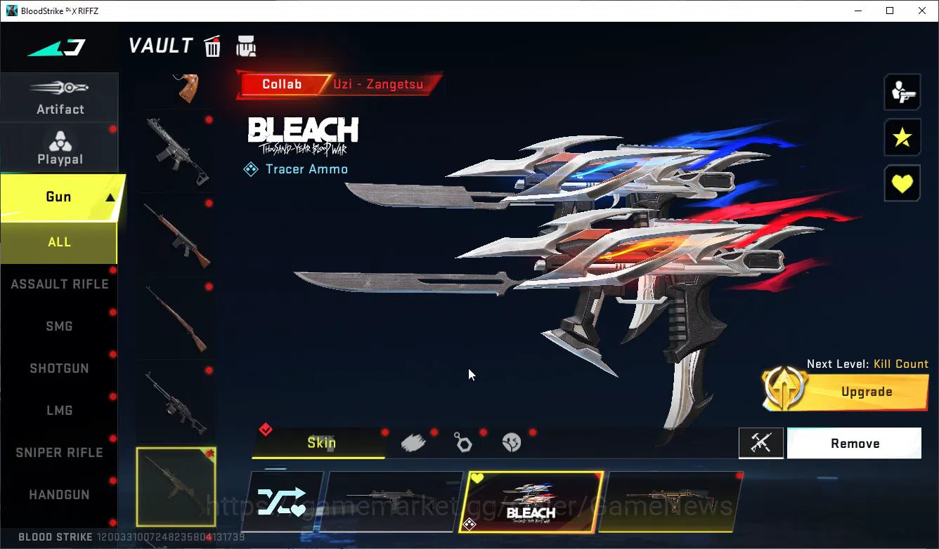 Blood Strike Accounts ASIA|Collab BLEACH Lv3 UZI-Zangetsu,Spike-Toshiro, image 5