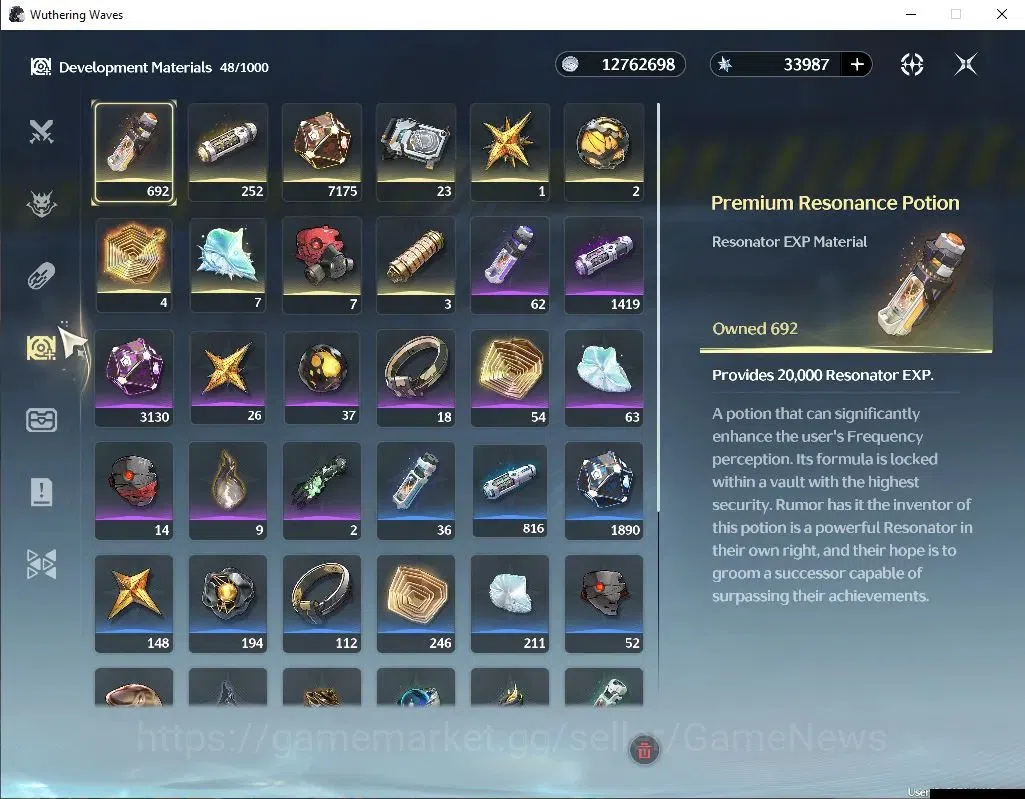 Wuthering Waves Accounts AMERICA|UL 46| 33k Astrite | 2 Limited | Sigrika+S image 6