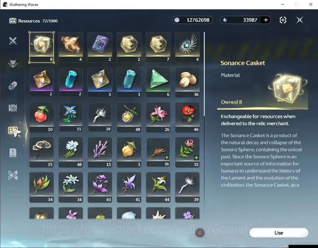 Wuthering Waves Accounts AMERICA|UL 46| 33k Astrite | 2 Limited | Sigrika+S image 7
