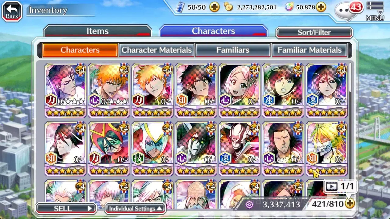 Bleach: Brave Souls Accounts [GLOBAL]50K Orb|TYBW26 Yachiru,10th Aniv Rukia,Nem image 10