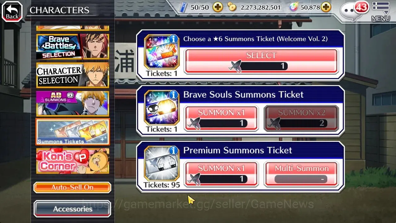 Bleach: Brave Souls Accounts [GLOBAL]50K Orb|TYBW26 Yachiru,10th Aniv Rukia,Nem image 18