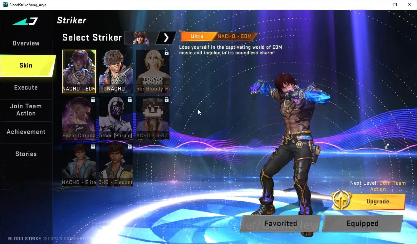 Blood Strike Accounts ASIA| 1 ULTRA [ NaCHO-EDM]|1 Legendary VSS - Under image 3