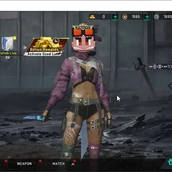 Blood Strike Accounts Collab Skin ASIA|2 ETERNAL MP7 Tidesong,DEagle Scorpio|Collab AOT BoF,FN2K Dragon|Ultra Melee