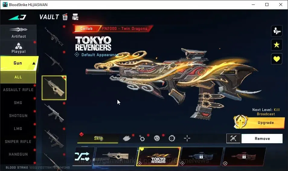 Blood Strike Accounts ASIA|ETERNAL DEagle|Collab TokRev[FN2000,JACK]|Col image 10