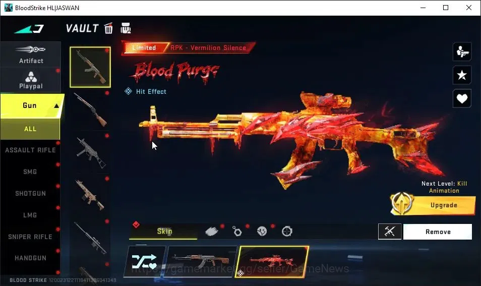 Blood Strike Accounts ASIA|ETERNAL DEagle|Collab TokRev[FN2000,JACK]|Col image 12