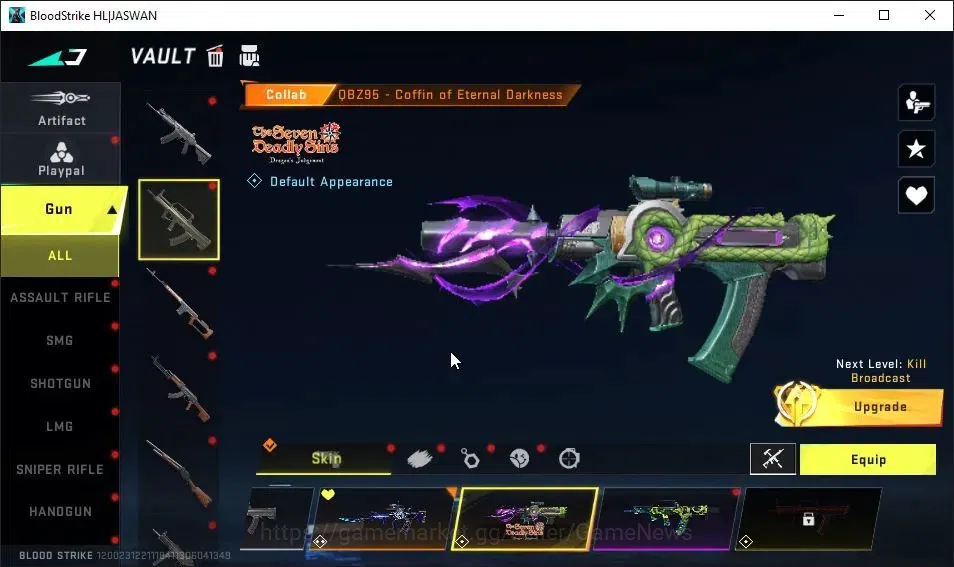 Blood Strike Accounts ASIA|ETERNAL DEagle|Collab TokRev[FN2000,JACK]|Col image 13