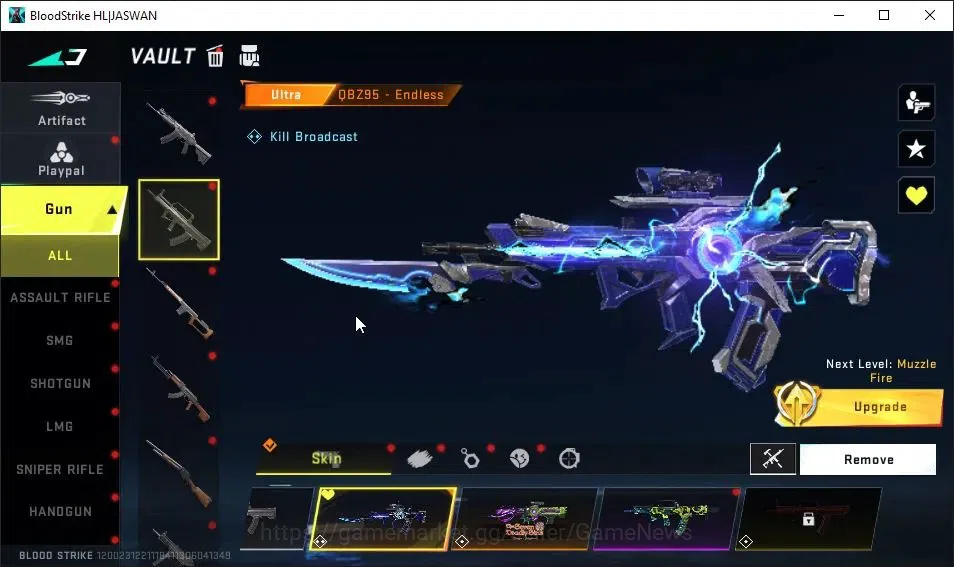 Blood Strike Accounts ASIA|ETERNAL DEagle|Collab TokRev[FN2000,JACK]|Col image 14