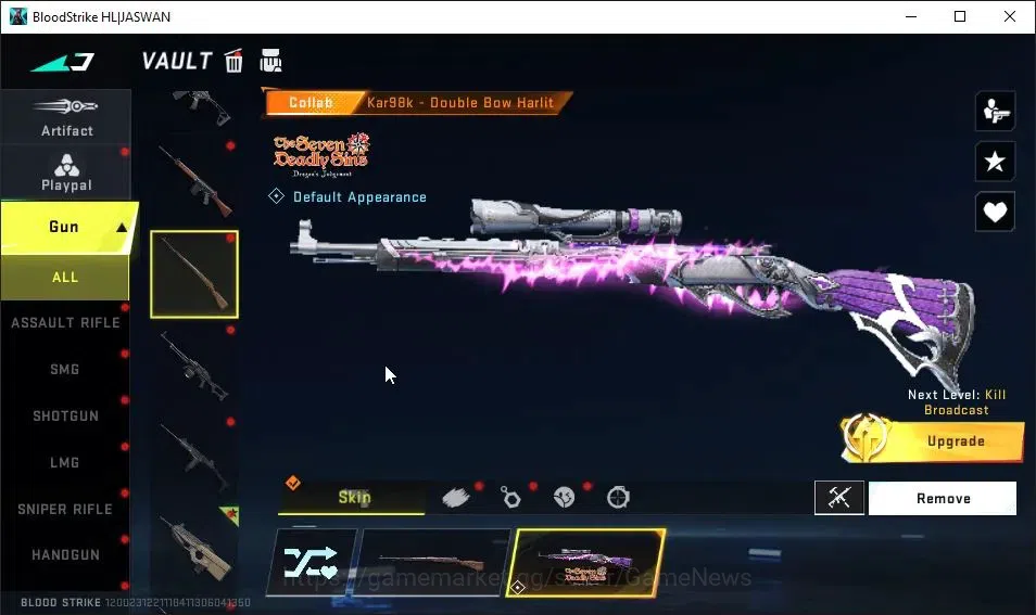 Blood Strike Accounts ASIA|ETERNAL DEagle|Collab TokRev[FN2000,JACK]|Col image 15