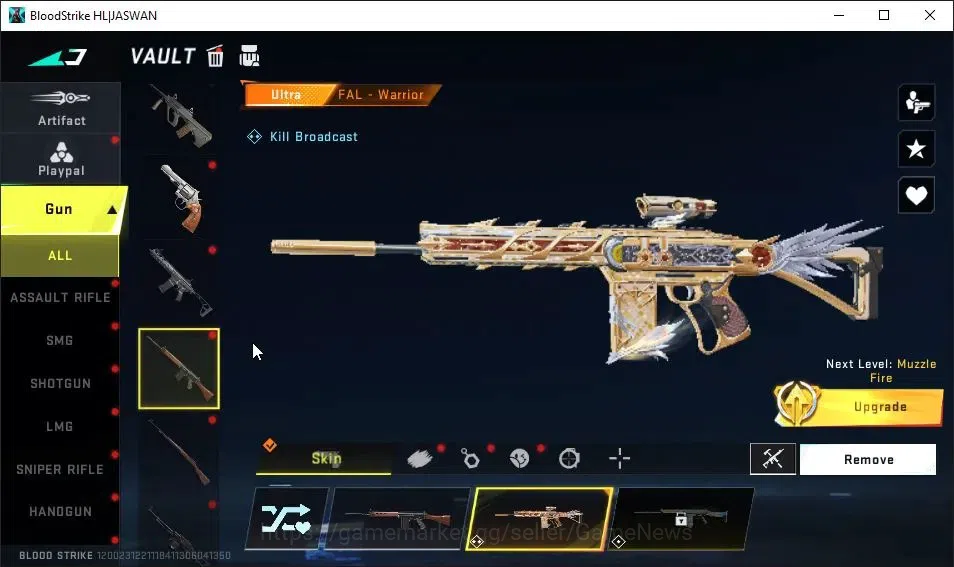 Blood Strike Accounts ASIA|ETERNAL DEagle|Collab TokRev[FN2000,JACK]|Col image 16