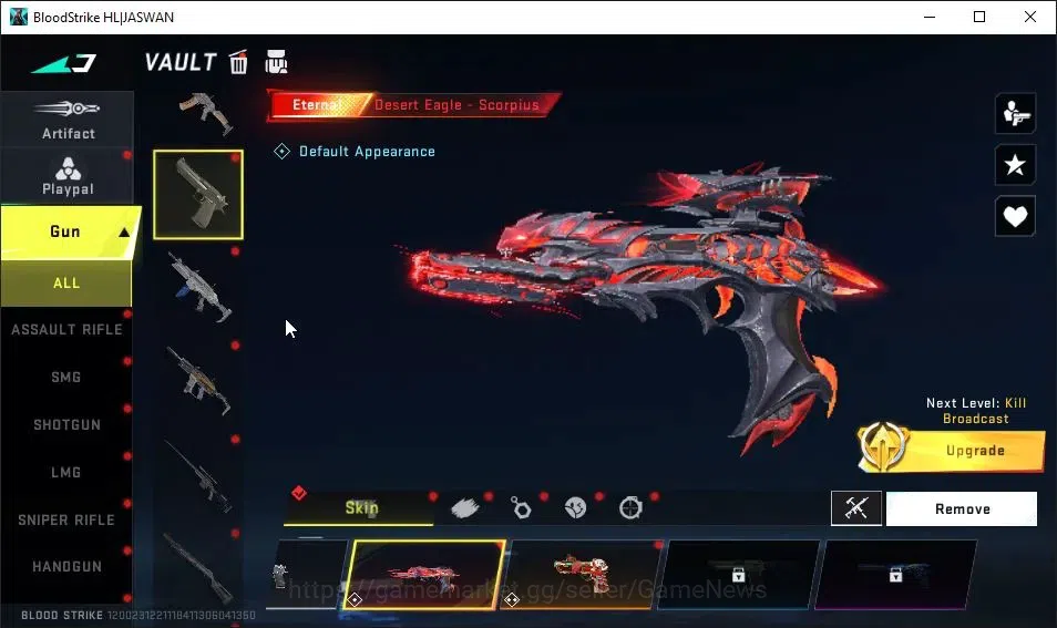 Blood Strike Accounts ASIA|ETERNAL DEagle|Collab TokRev[FN2000,JACK]|Col image 18