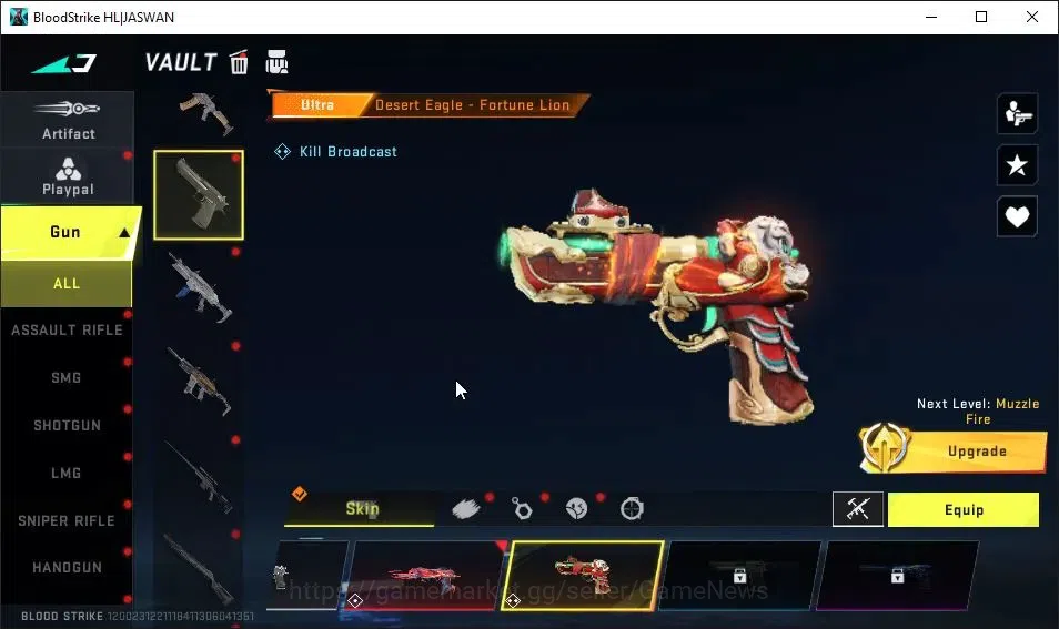 Blood Strike Accounts ASIA|ETERNAL DEagle|Collab TokRev[FN2000,JACK]|Col image 19